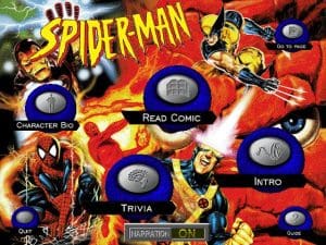 Spider-Man: Interactive CD-ROM Comic Book Gameplay (Windows)