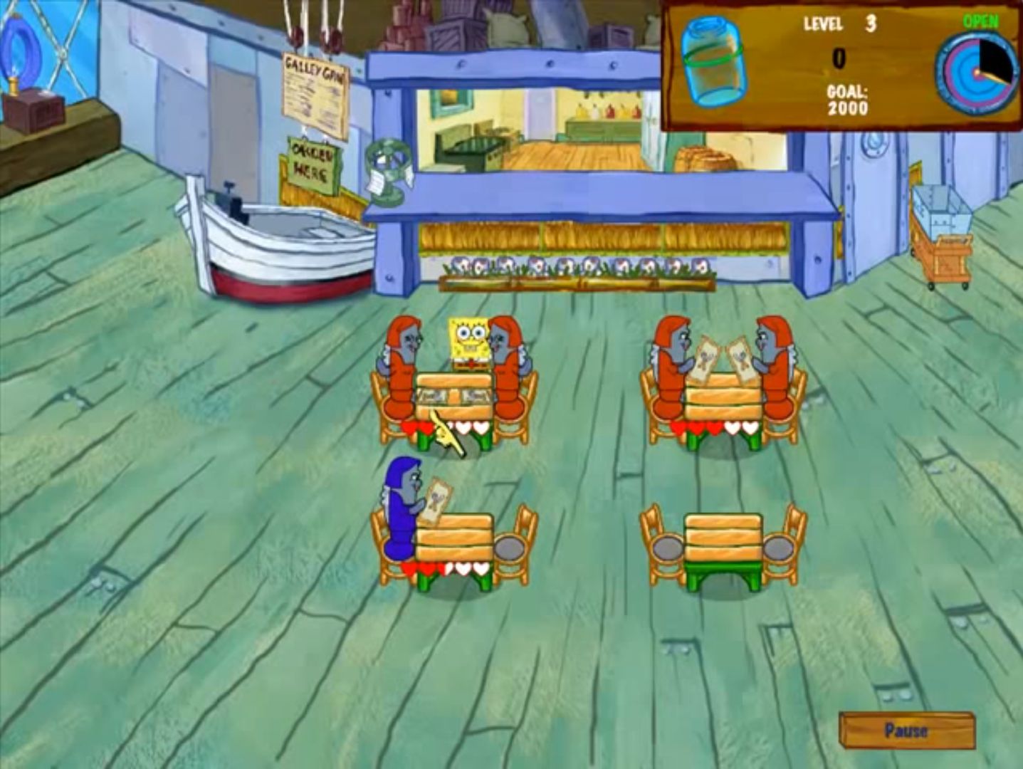 Spongebob diner dash big fish games - discoverymilo