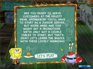 SpongeBob SquarePants Diner Dash Gameplay (Windows)