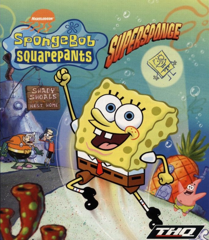 SpongeBob SquarePants: SuperSponge Game Cover