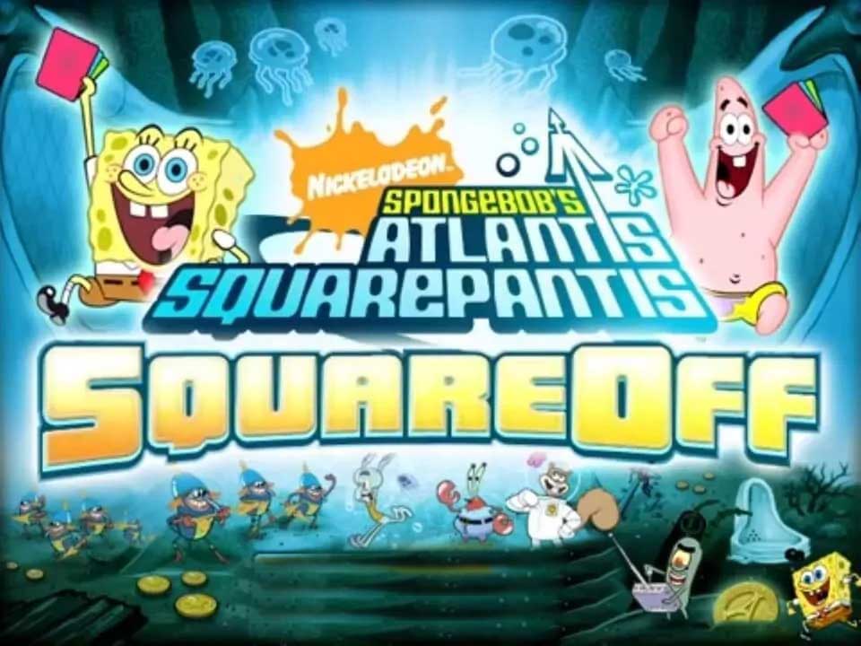 SpongeBob's Atlantis SquarePantis SquareOff Game Cover