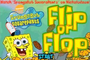 Spongebob Square Pants: Flip or Flop Gameplay (Flash)