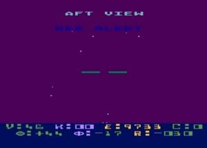 Star Raiders Gameplay (Atari-8-bit)