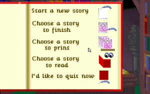 Storybook Weaver Gameplay (DOS)