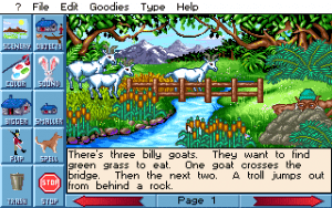 Storybook Weaver Gameplay (DOS)