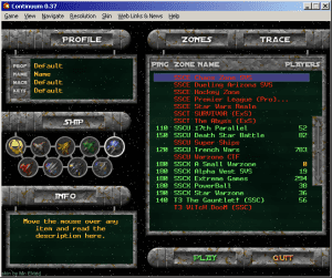 SubSpace Gameplay (Windows)