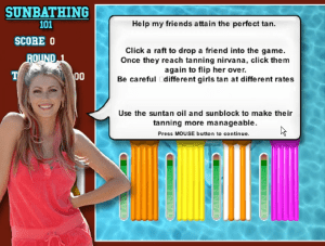 Sunbathing 101 Gameplay (Windows)