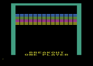 Super Breakout Gameplay (Atari 8-bit)