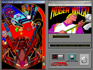 Take a Break! Pinball Gameplay (Windows 3.x)