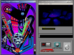 Take a Break! Pinball Gameplay (Windows 3.x)
