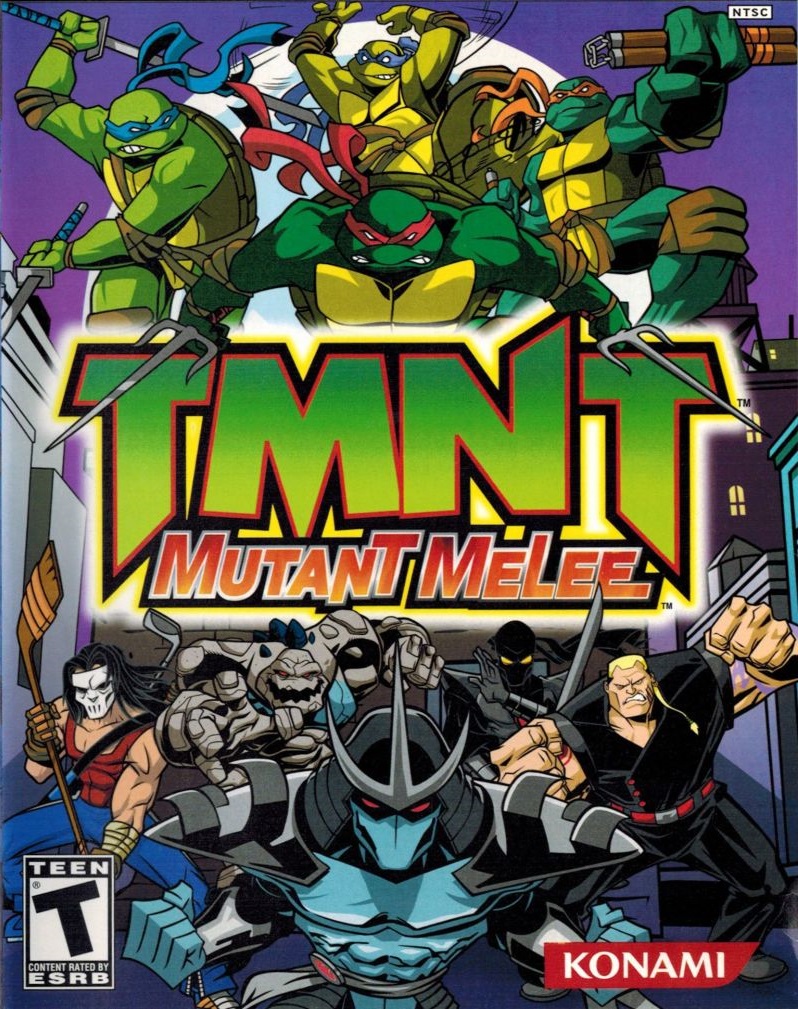 Teenage Mutant Ninja Turtles: Mutant Melee Game Cover