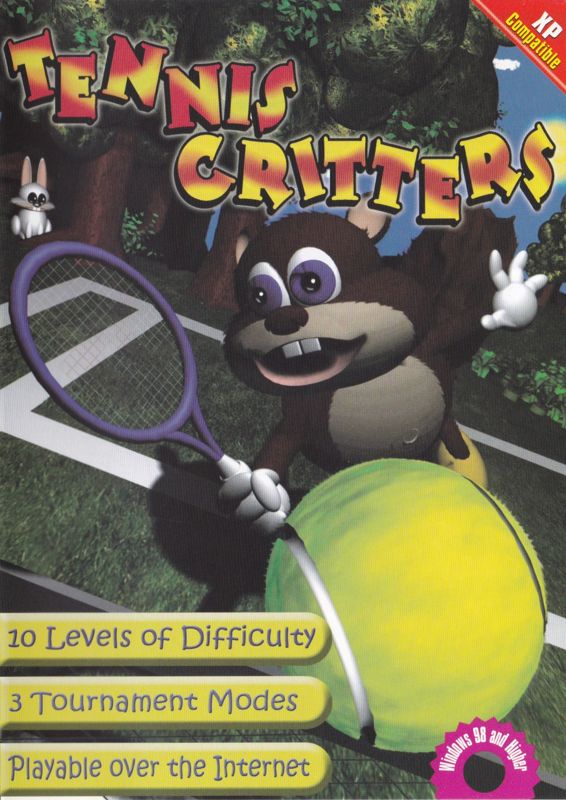 Tennis Critters Game Cover