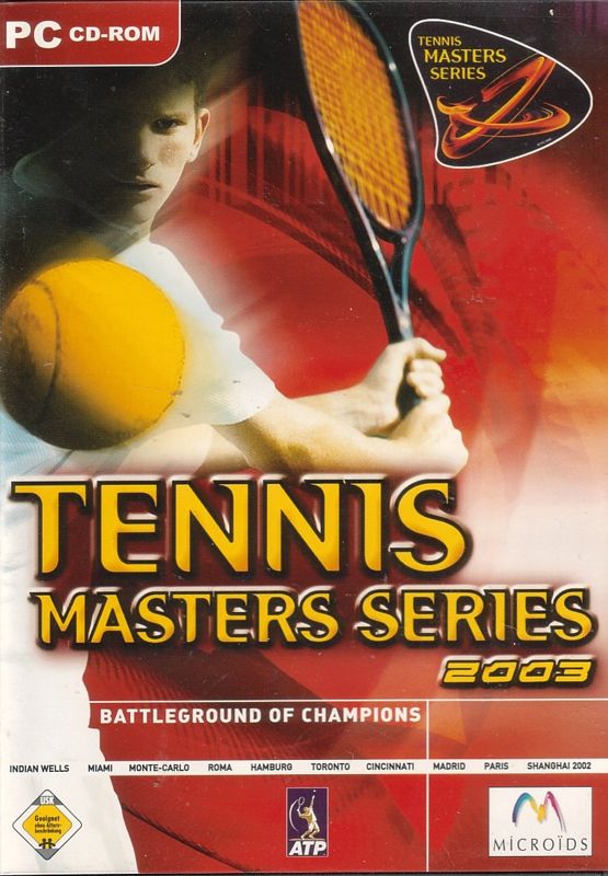 Tennis Masters Series 2003 Game Cover