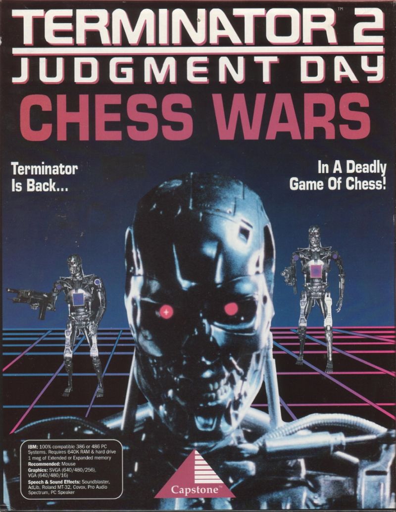 Terminator 2: Judgment Day - Chess Wars Game Cover