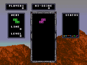 Tetris Gameplay (Sega Genesis)