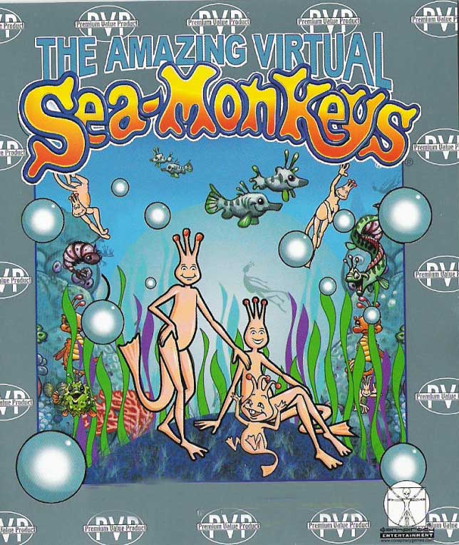 The Amazing Virtual Sea Monkeys Game Cover