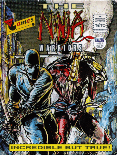 The Ninja Warriors Game Cover
