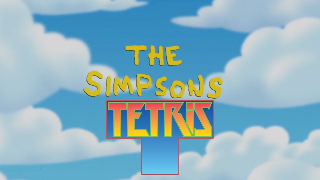 The Simpsons: Tetris Game Cover