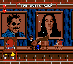 The Addams Family Gameplay (Genesis)
