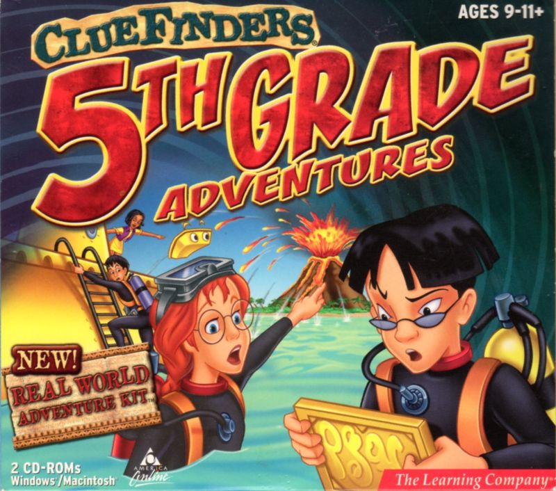 The ClueFinders 5th Grade Adventures The Secret Of The Living Volcano 
