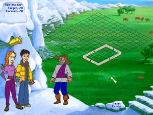 The ClueFinders Math Adventures: Mystery of the Himalayas Gameplay (Windows)