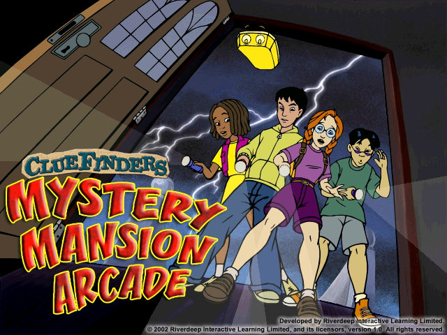 The ClueFinders: Mystery Mansion Arcade Game Cover