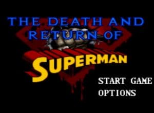 The Death and Return of Superman Gameplay (SNES)