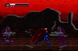 The Death and Return of Superman Gameplay (SNES)
