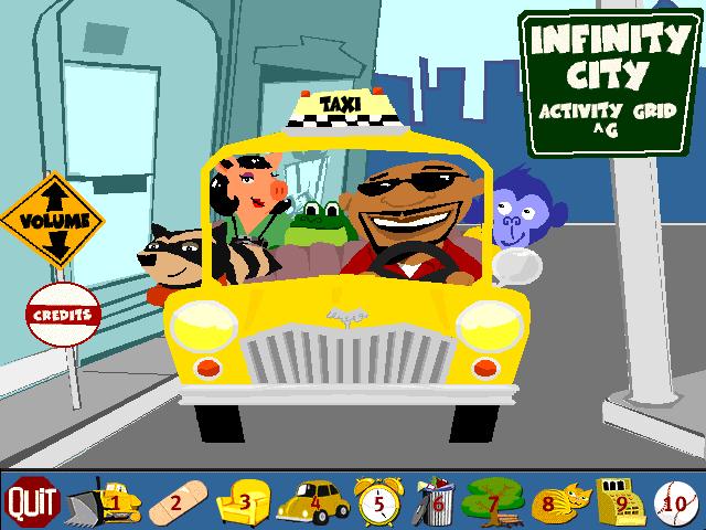 The Gigglebone Gang: Infinity City Gameplay (Windows 3.x)