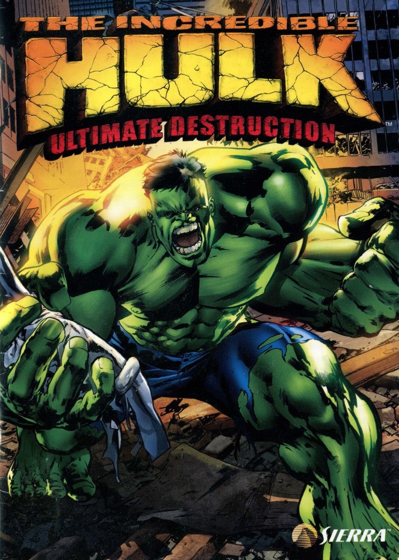 The Incredible Hulk: Ultimate Destruction Game Cover