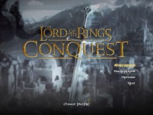 The Lord of the Rings: Conquest Game Cover
