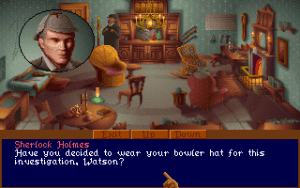 The Lost Files of Sherlock Holmes Gameplay (DOS)