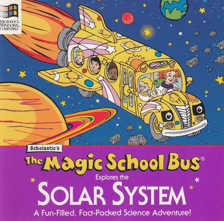 The Magic School Bus Explores the Solar System Game Cover