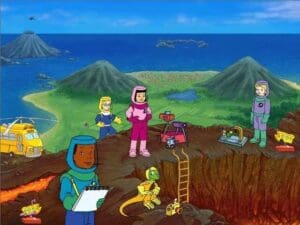 The Magic School Bus: Volcano Adventure Gameplay (Windows)