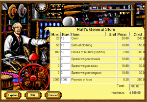 The Oregon Trail 1.2 for Windows Gameplay (Windows)