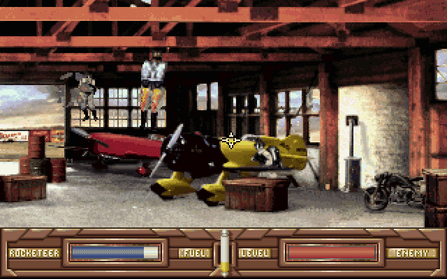 The Rocketeer Gameplay (DOS)