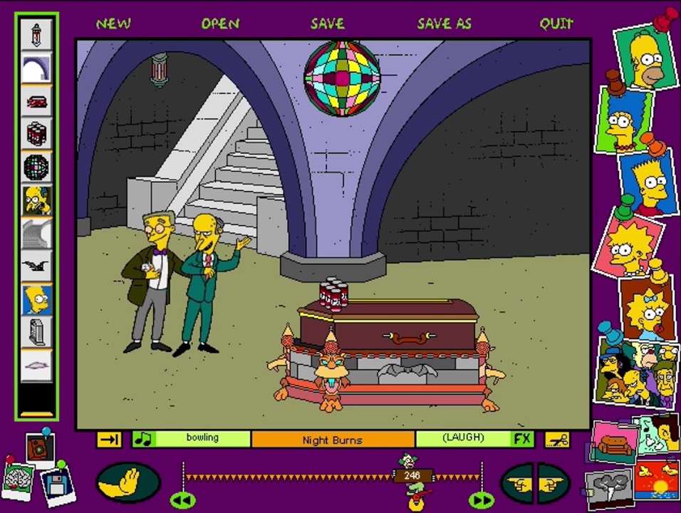The Simpsons: Cartoon Studio Gameplay (Windows)