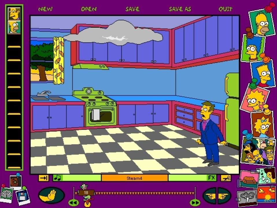 The Simpsons: Cartoon Studio Gameplay (Windows)