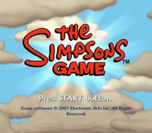 The Simpsons Game Gameplay (PlayStation 2)