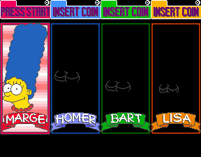 The Simpsons Gameplay (Arcade)