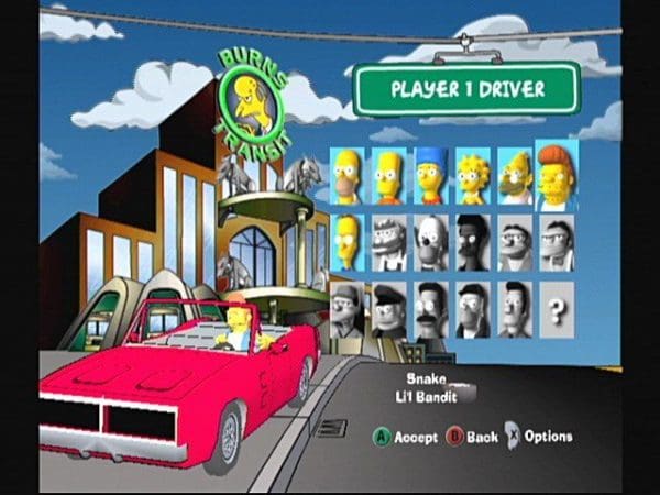 The Simpsons: Road Rage - Old Games Download