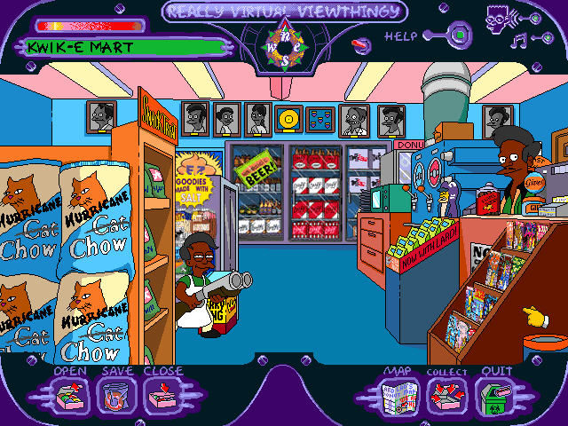 The Simpsons: Virtual Springfield Gameplay (Windows)