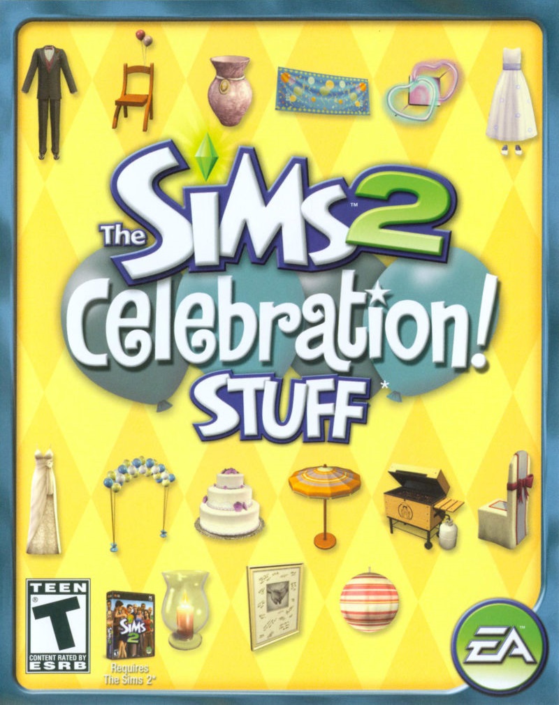 The Sims 2: Celebration! Stuff Game Cover