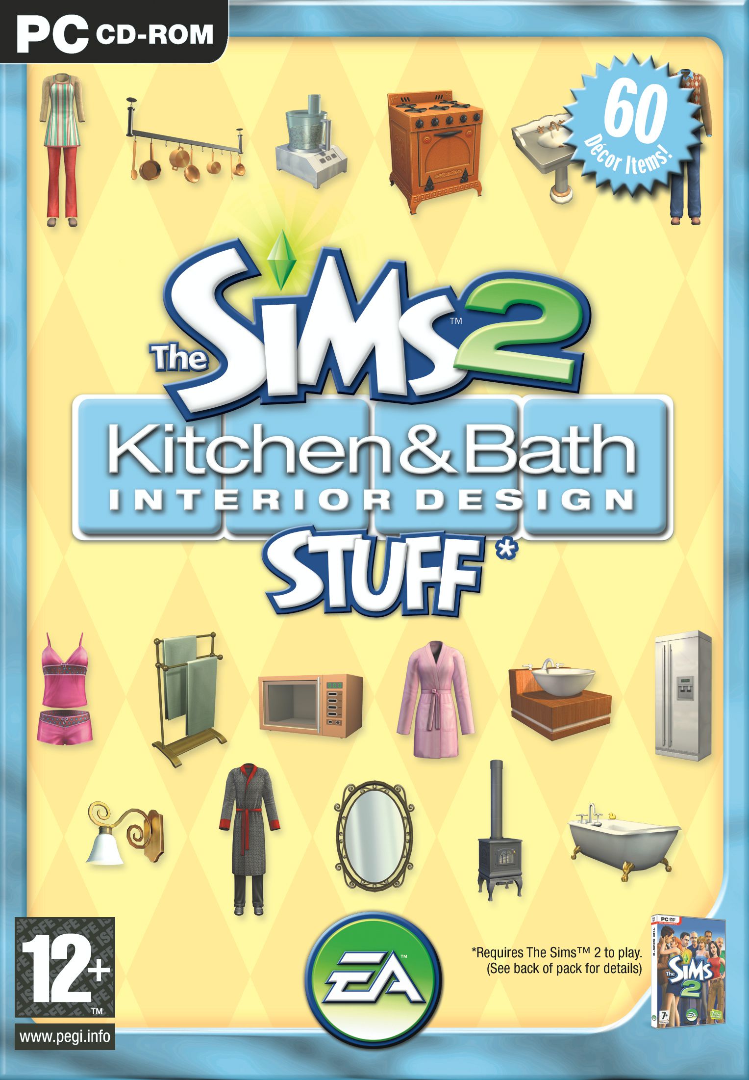 The Sims 2: Kitchen & Bath Interior Design Stuff Game Cover