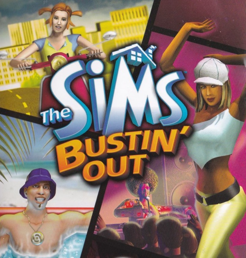 The Sims Bustin' Out Game Cover