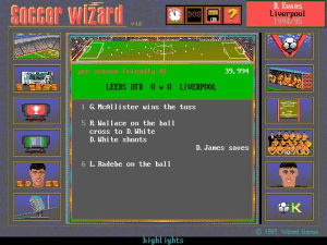The Soccer Wizard Gameplay (DOS)