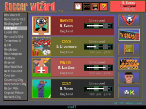 The Soccer Wizard Gameplay (DOS)