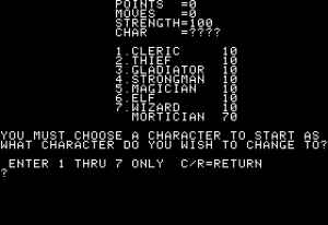 The Tarturian Gameplay (Apple II)