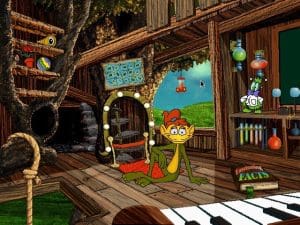 The Treehouse CD-ROM Gameplay (Windows)