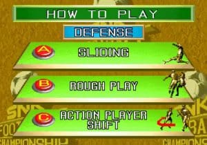 The Ultimate 11: SNK Football Championship Gameplay (Arcade)